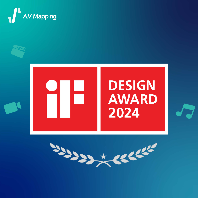 A.V. Mapping がiFデザインアワード2024を受賞しました